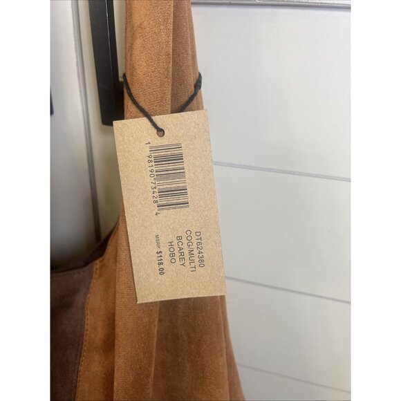 NWT STEVE MADDEN Faux Fur Patchwork 2 In 1 Small Crossbody Bag & Large Hobo Bag - Picture 2 of 10